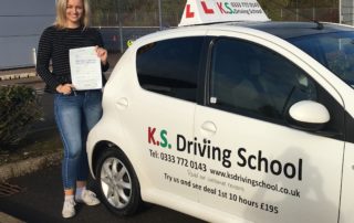 Driving Test Pass on 1st November