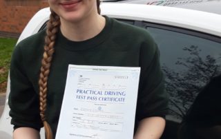 Driving Test Telford 1st attempt Pass