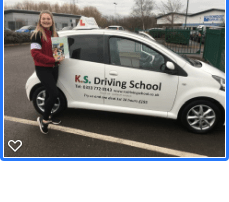 Congratulations on Passing the Driving Test 11th January in Shrewsbury