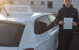 Congratulations to George Harrison who passed his test on 9th January