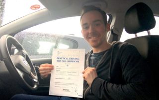 Driving Test Pass for Charlie Telford on the 4th March