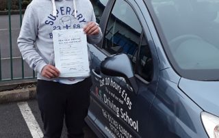 Ralph Allomoner Passed his Driving Test 8th March Shrewsbury