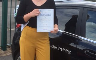 Driving Test Pass in Shrewsbury for Elle Deegan
