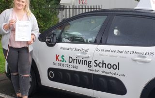 Kerry Whittaker Telford Test Pass