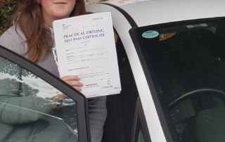 Driving Test Pass Phoebe Newlove Shrewsbury