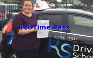 Driving Test Pass for Jodie Lewis in Shrewsbury