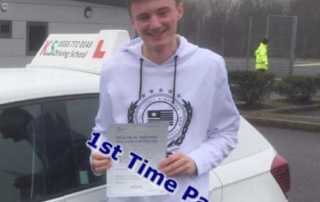 Driving Lessons Shrewsbury Test for Dan Smith