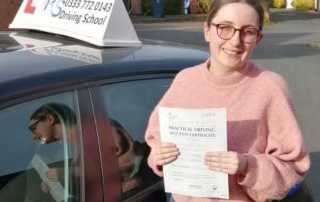 Driving Test Pass Ashleigh Higgins