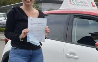 Congratulations to Katherine Clarke who passed her driving test 26th August.