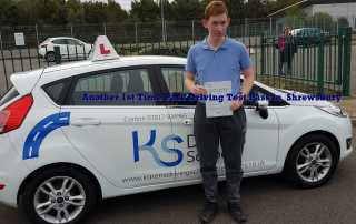 Another Driving Test Pass 1st Time in Shrewsbury