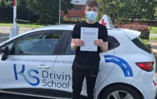 Driving Lessons TelfordWell done Archie Worthing