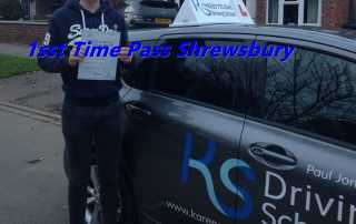 1st Time Pass Shrewsbury just after 17th Birthday
