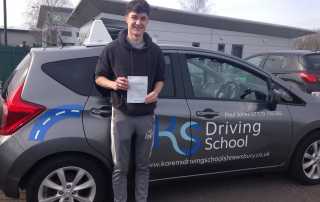 Congratulations Finlay Begley