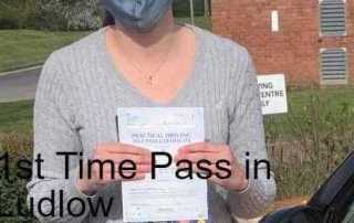 A fantastic first time pass for Kate this morning 11.4.22 in Ludlow. With only