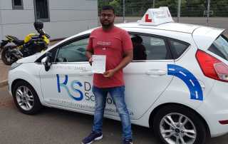 Congratulations Praveen Sathimony on passing your driving test today FIRST TIME!