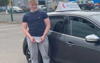 Congratulations Harry Archer Driving Test Pass ShrewsburyDriving Lessons Shrewsbury