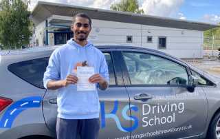 Congratulations on Passing Driving Test Shrewsbury