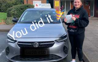Driving Test Telford October Rain