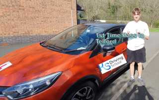 1st Time Pass in Telford Driving Lessons Shrewsbury and Telford