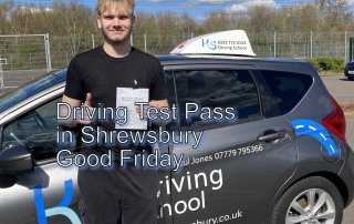 Driving Test Shrewsbury Good Friday