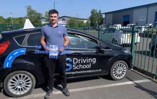 24th May 1st Time Driving Test Pass Shrewsbury