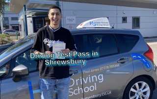 Driving Test Pass in Shrewsbury