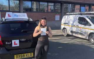 1st Time Pass in Newtown Powys Grace Lessons in Shrewsbury
