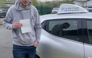 1st Time Driving Test Pass in Shrewsbury