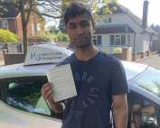 Osama Passed his Driving Test In Shrewsbury