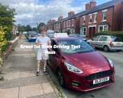 Brilliant 1st time pass today for Harry Davenport