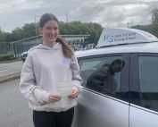 Congratulations to Caitlin Wide on Passing her Driving Test in Shrewsbury