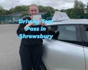 Driving Test Pass in Shrewsbury another Test Pass