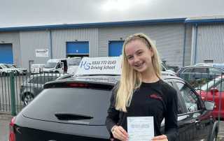 1st Time Driving Test Pass in Shrewsbury for Josie
