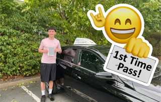 Congratulations to Luke on passing his driving test today!