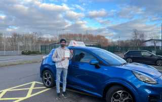 Driving Test Pass in Shrewsbury Christmas Eve