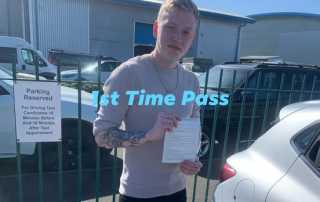 1st Time Driving Test Pass