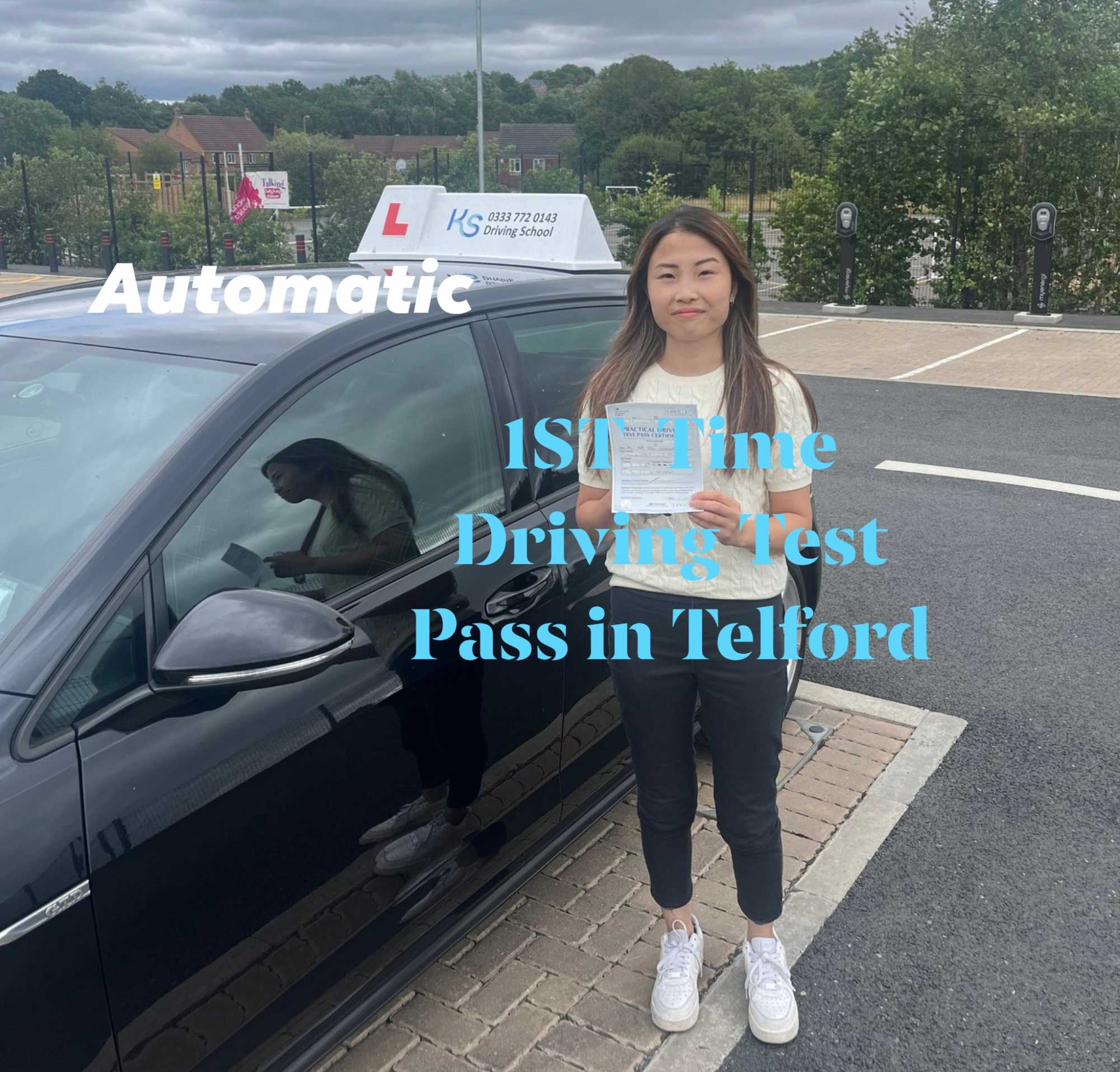 1st Time Pass Automatic Driving Lessons KS Driving School