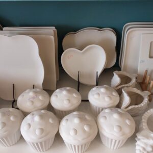 Pottery paint session